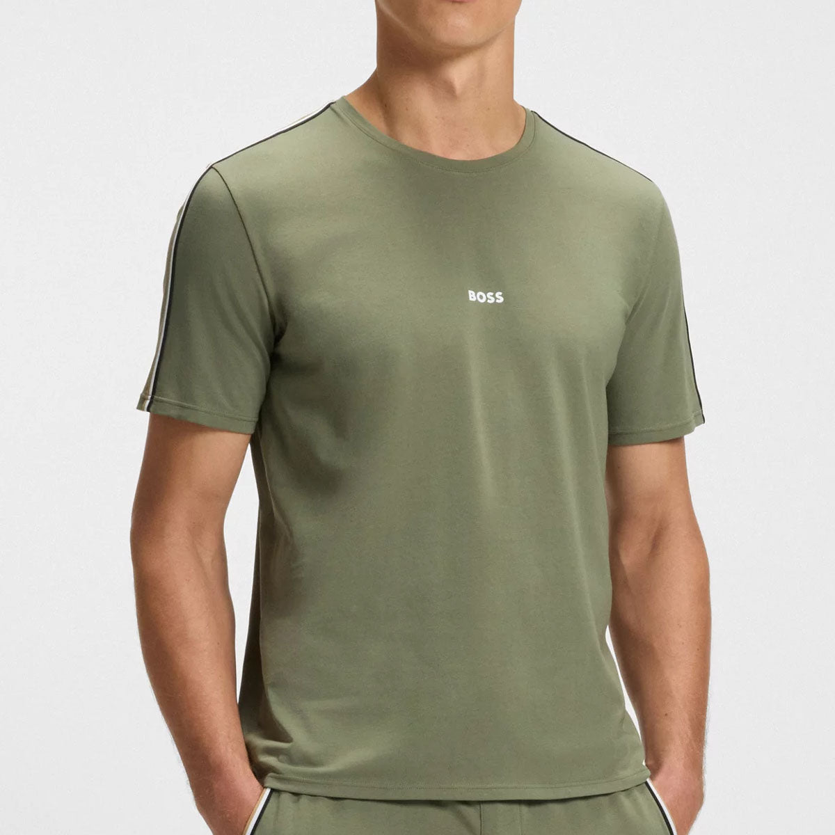HUGO BOSS UNIQUE AQUA GREEN T-SHIRT 50545930