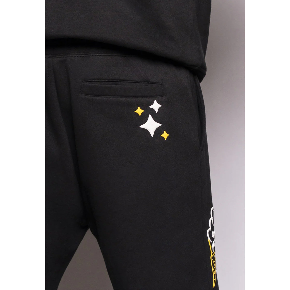 FRESH FLAVOURS BLACK JOGGERS