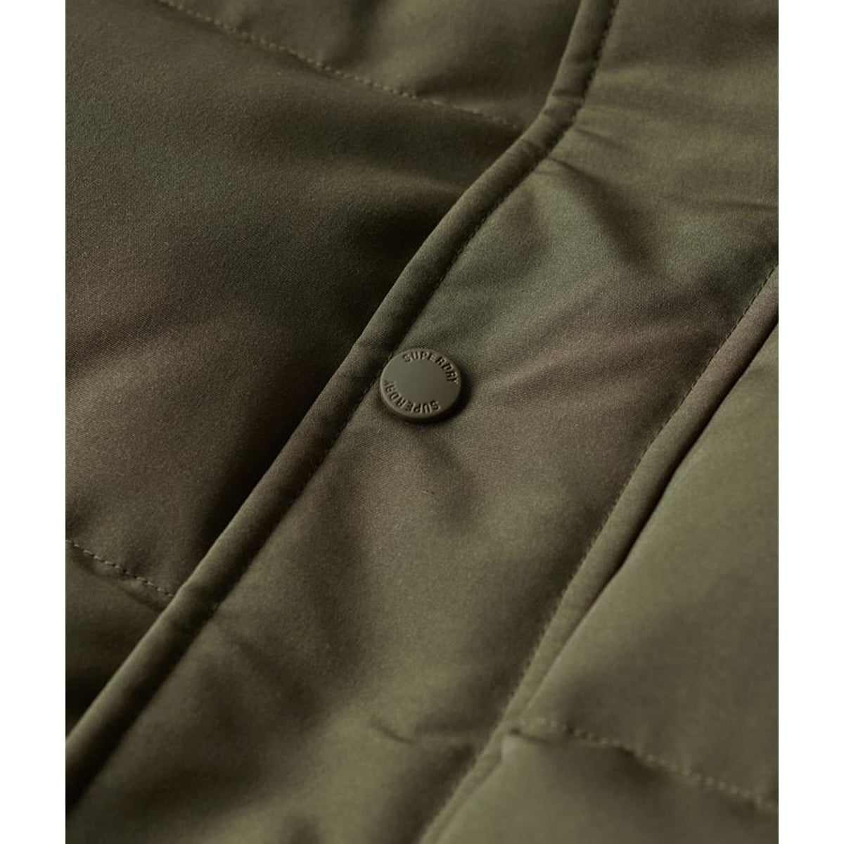 EVEREST SHORT HOODED PUFFER KHAKI 03O