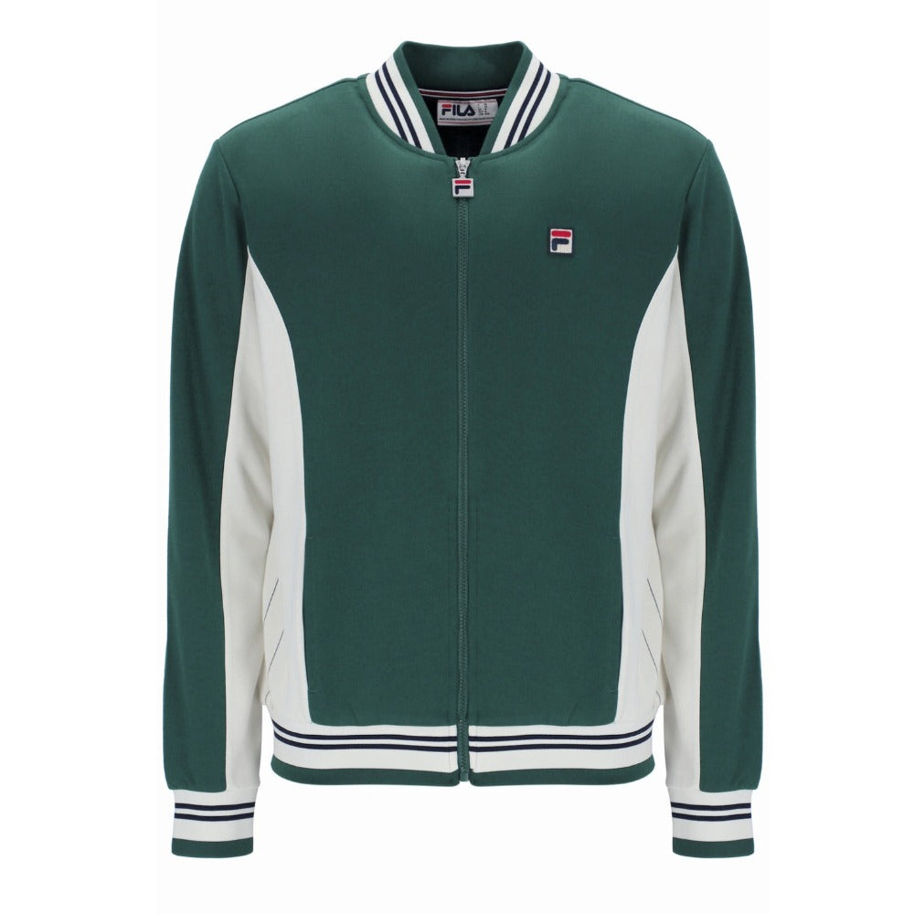 FILA SETTANTA BASEBALL TRACK JACKET PINE NEEDLE/GARDENIA/BLACK