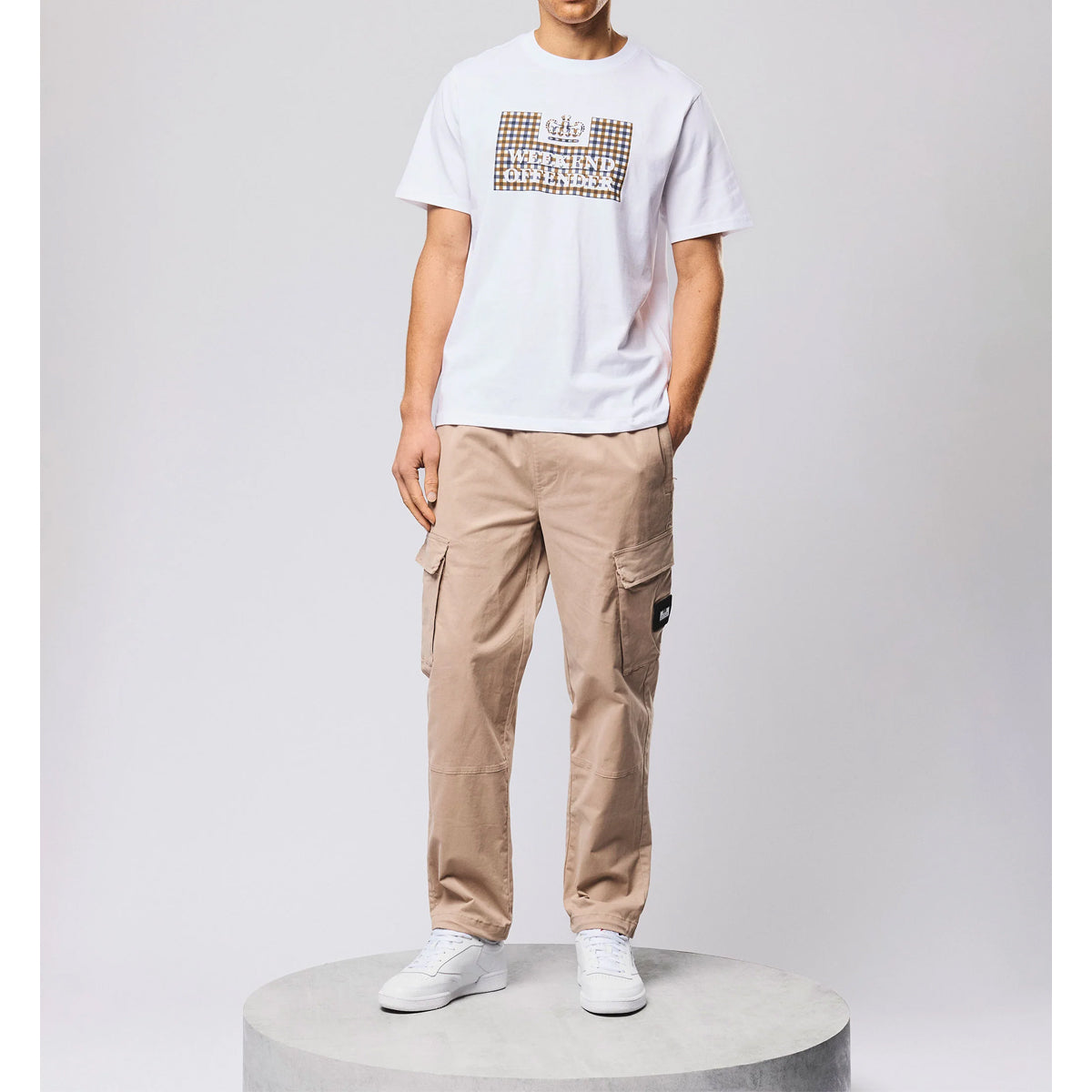 WEEKEND OFFENDER SHEVCHENKO T-SHIRT WHITE