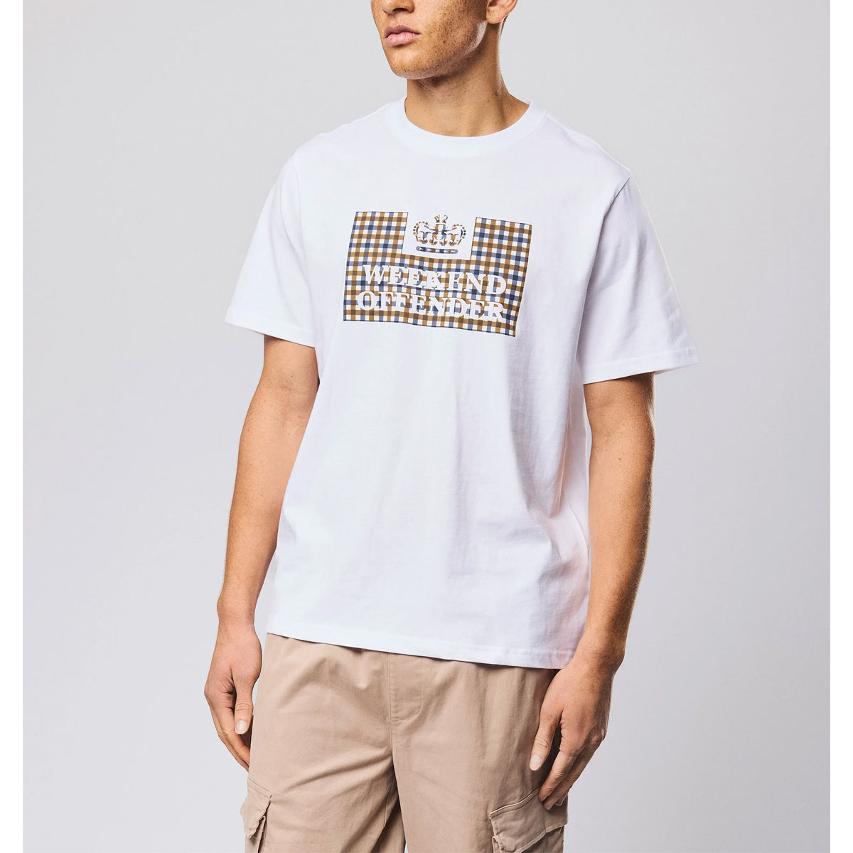 WEEKEND OFFENDER SHEVCHENKO T-SHIRT WHITE