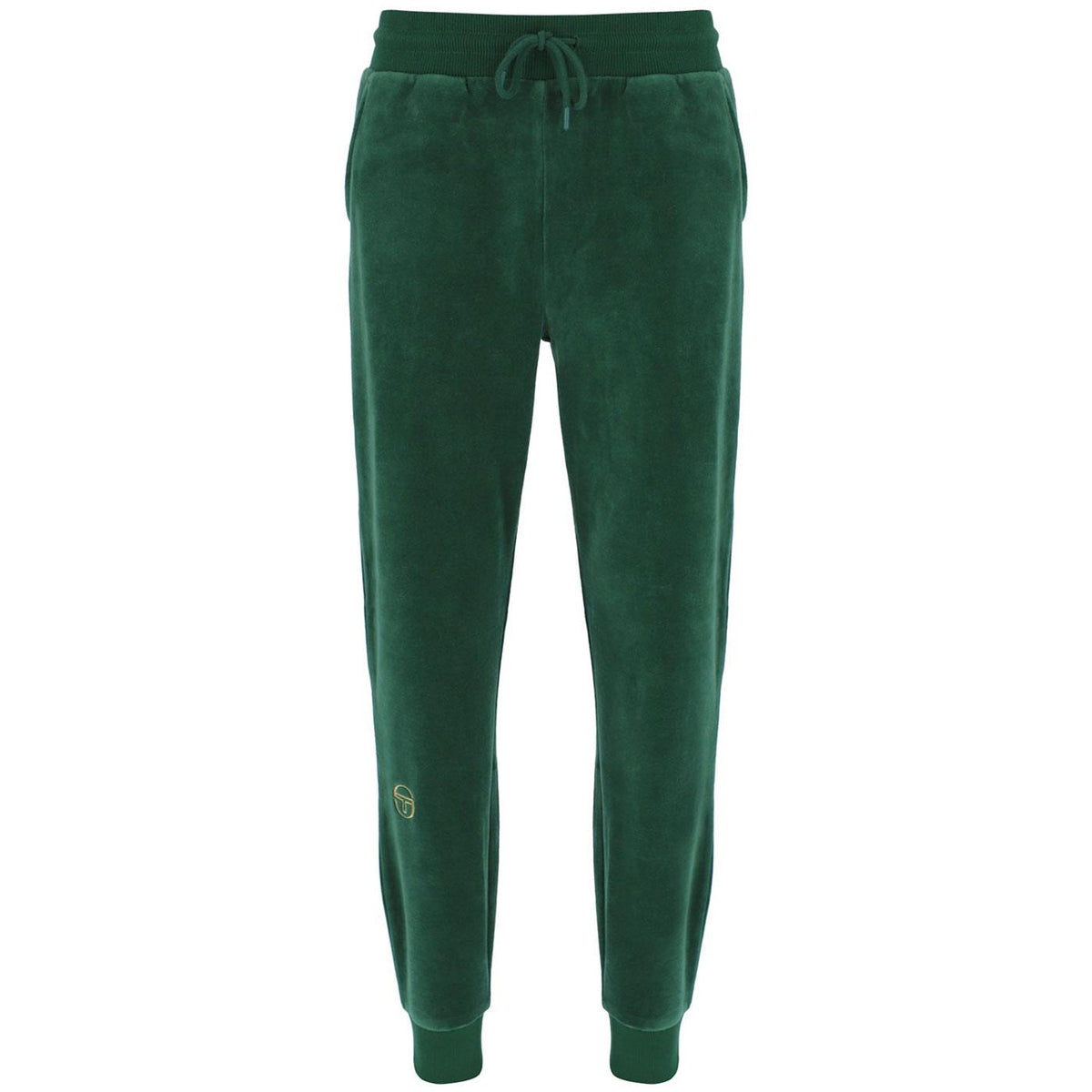 COURT VELOUR EDEN GREEN BOTTOMS JOGGERS