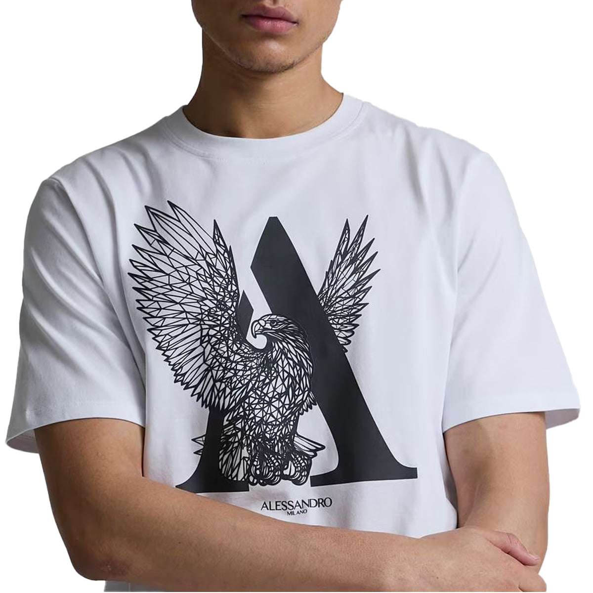 ALESSANDRO ZAVETTI AQUILA T-SHIRT WHITE