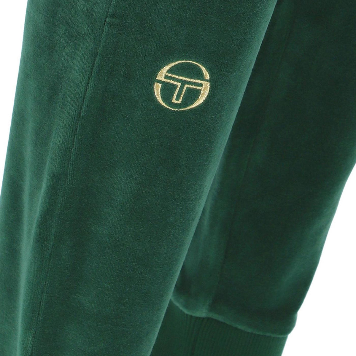 COURT VELOUR EDEN GREEN BOTTOMS JOGGERS