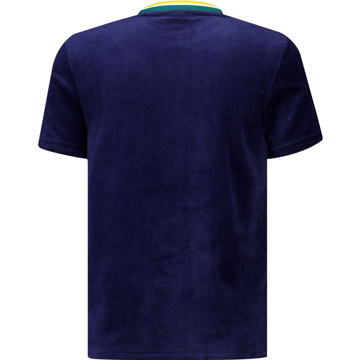SERGIO TACCHINI MONTE VELOUR T-SHIRT MARITIME BLUE/MANGO MINT