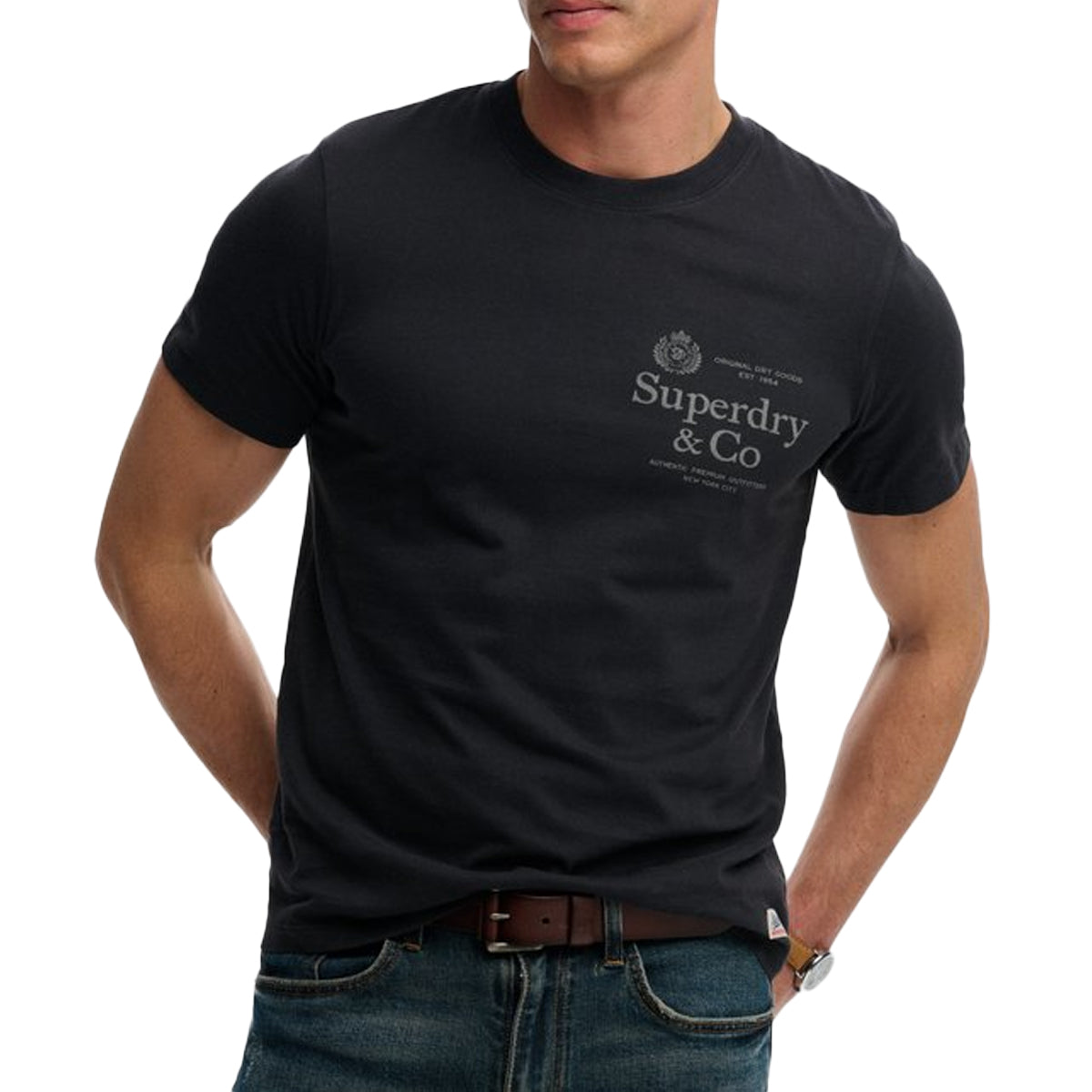 SUPERDRY 1954 COMPANY RELAXED T-SHIRT NAVY 24S