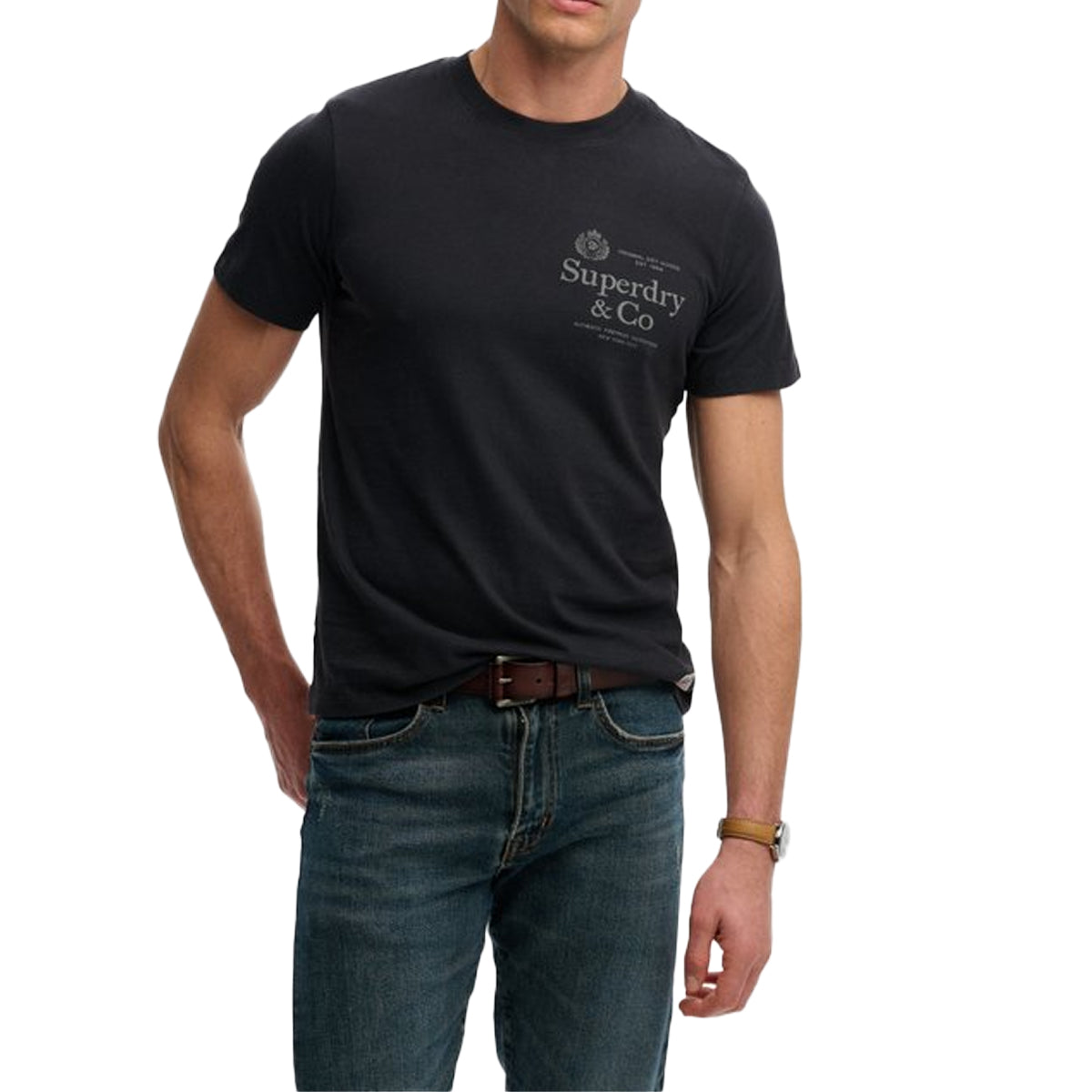 SUPERDRY 1954 COMPANY RELAXED T-SHIRT NAVY 24S