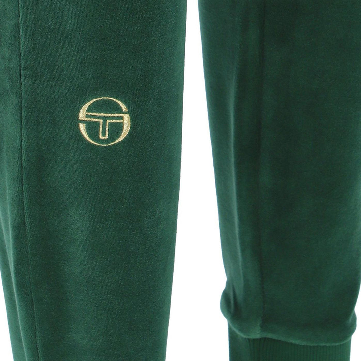 COURT VELOUR EDEN GREEN BOTTOMS JOGGERS