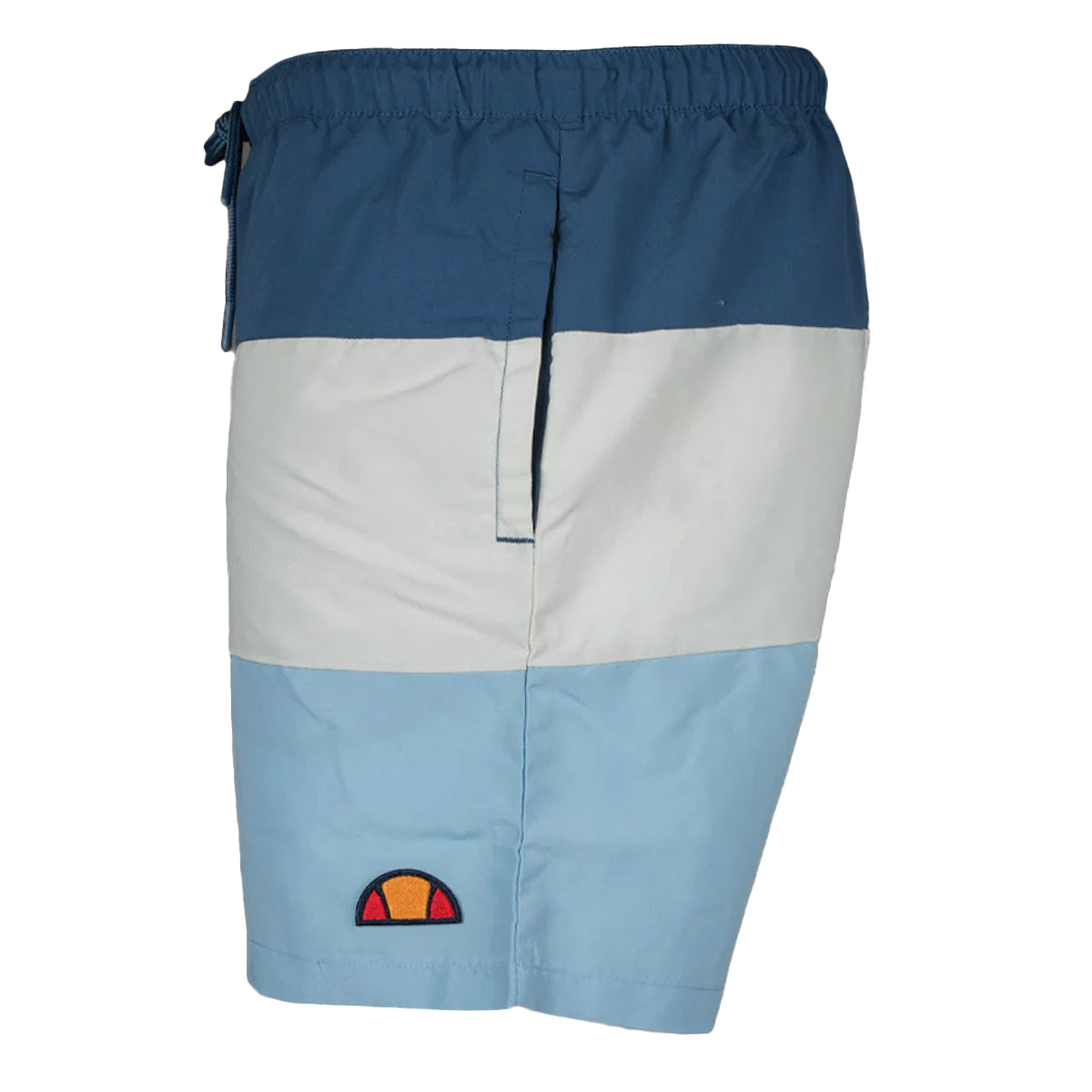 ELLESSE CIELO SWIM SHORTS BLUE/WHITE/LIGHT BLUE