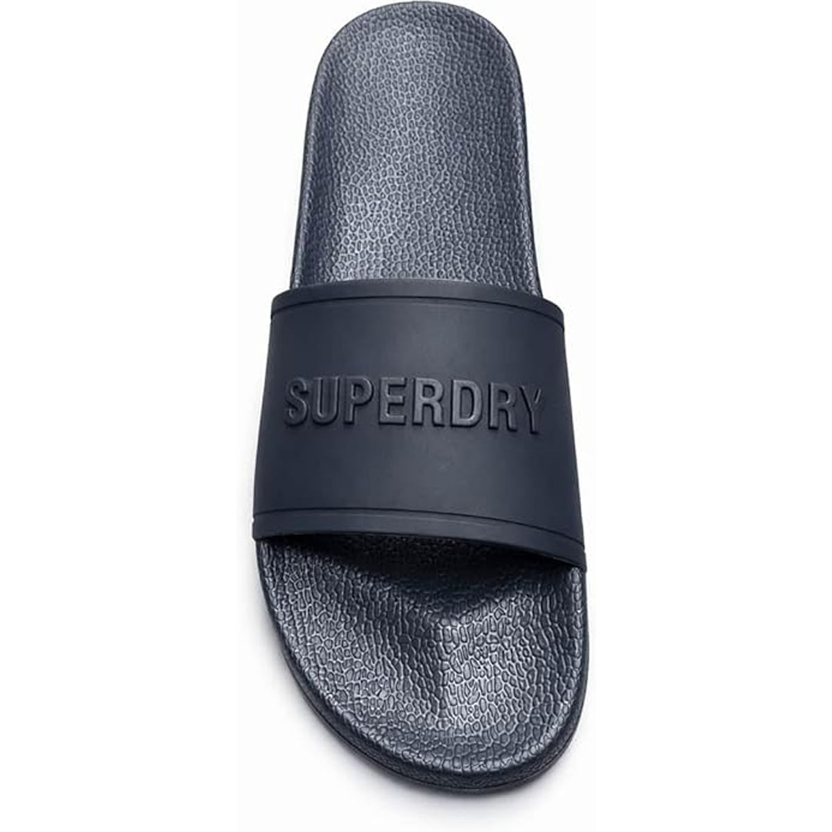 SUPERDRY PREMIUM GRAPHIC POOL SLIDE NAVY 98T MF310292A