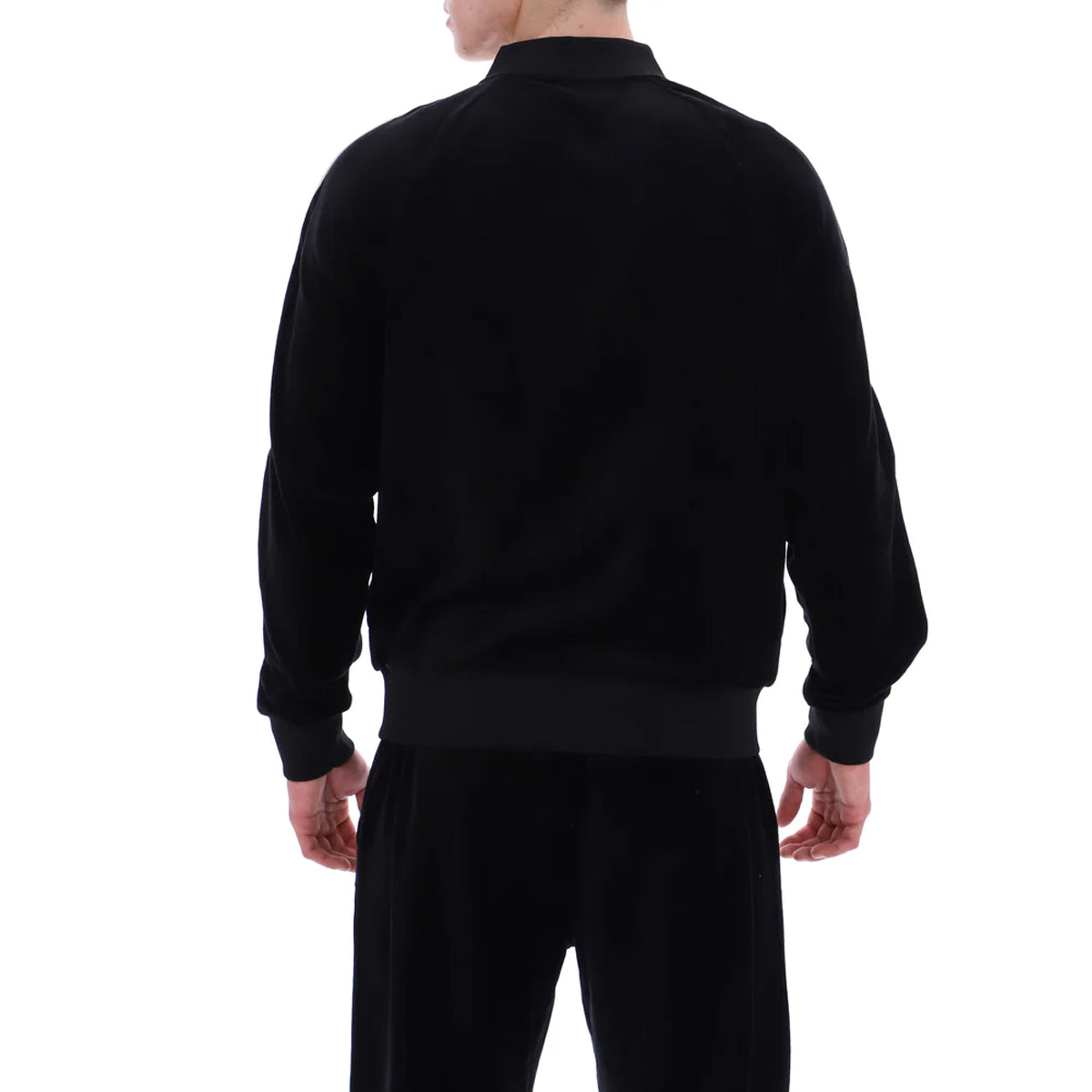 FILA FELLA VELOUR JACKET BLACK