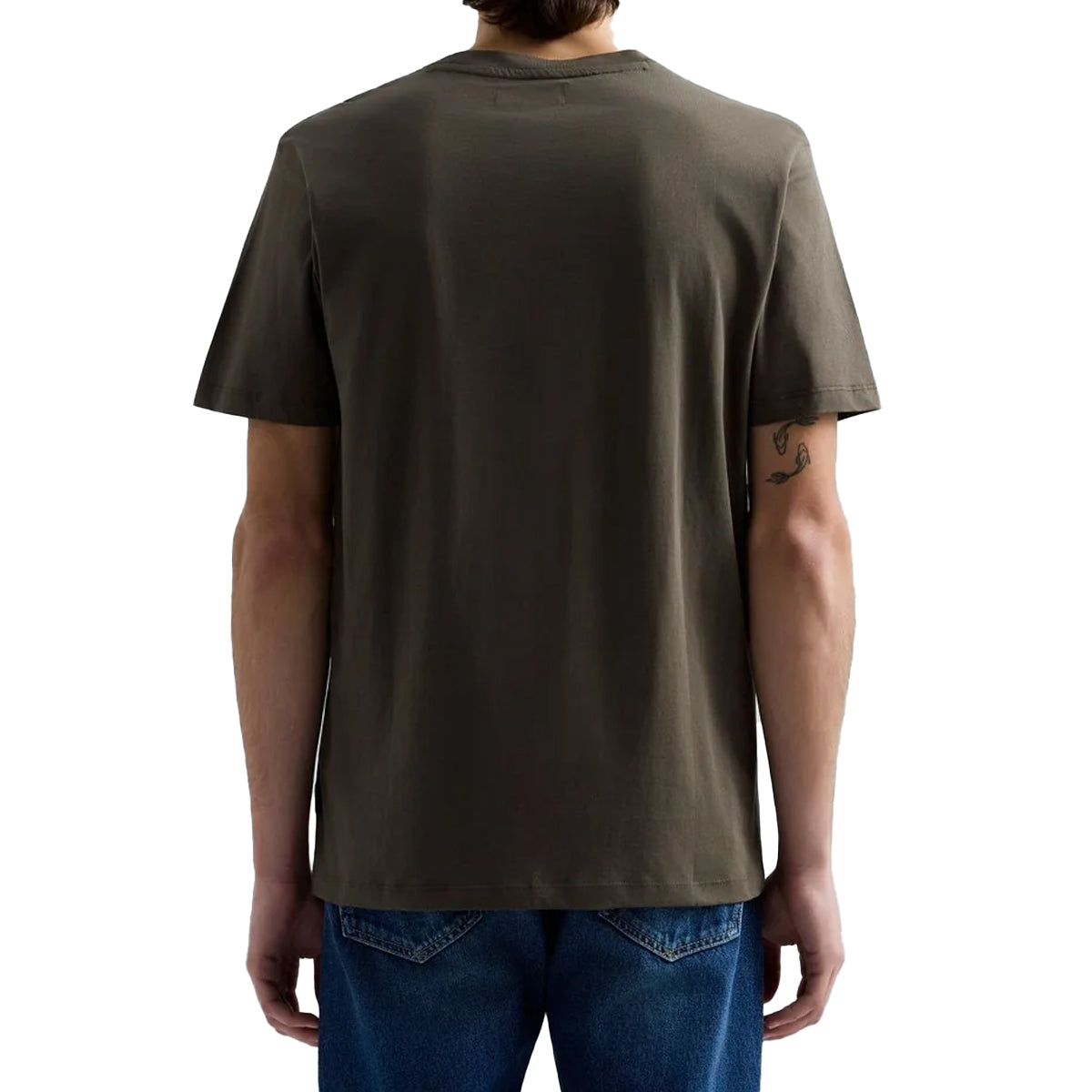 REPLAY MEN'S SMALL LOGO T-SHIRT M3097 - GREEN