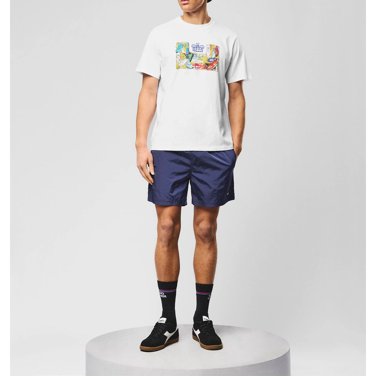 WEEKEND OFFENDER D'ARBLAY T-SHIRT WHITE