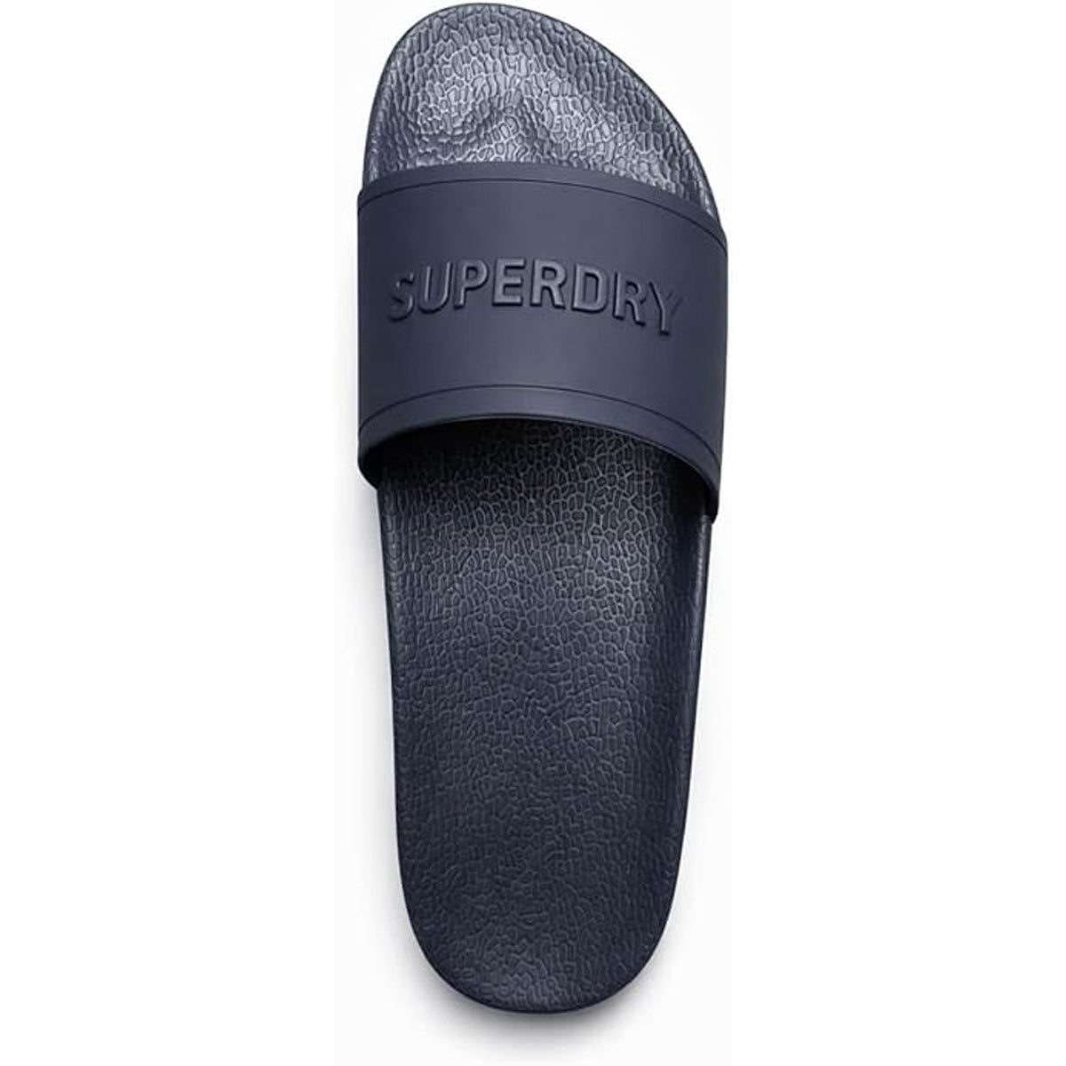 SUPERDRY PREMIUM GRAPHIC POOL SLIDE NAVY 98T MF310292A