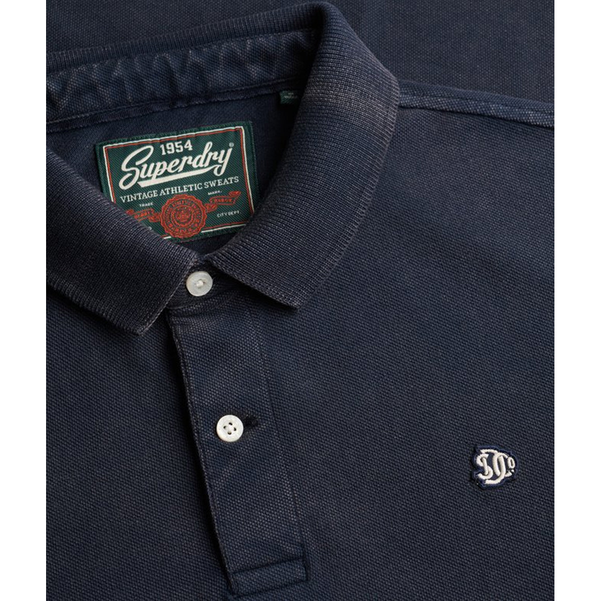 SUPERDRY VINTAGE DESTROY POLO NAVY 98T