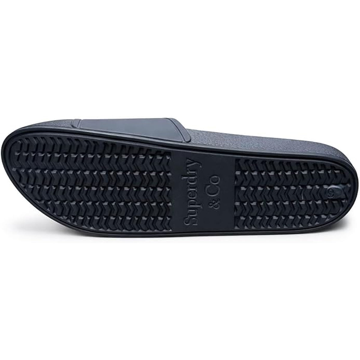 SUPERDRY PREMIUM GRAPHIC POOL SLIDE NAVY 98T MF310292A