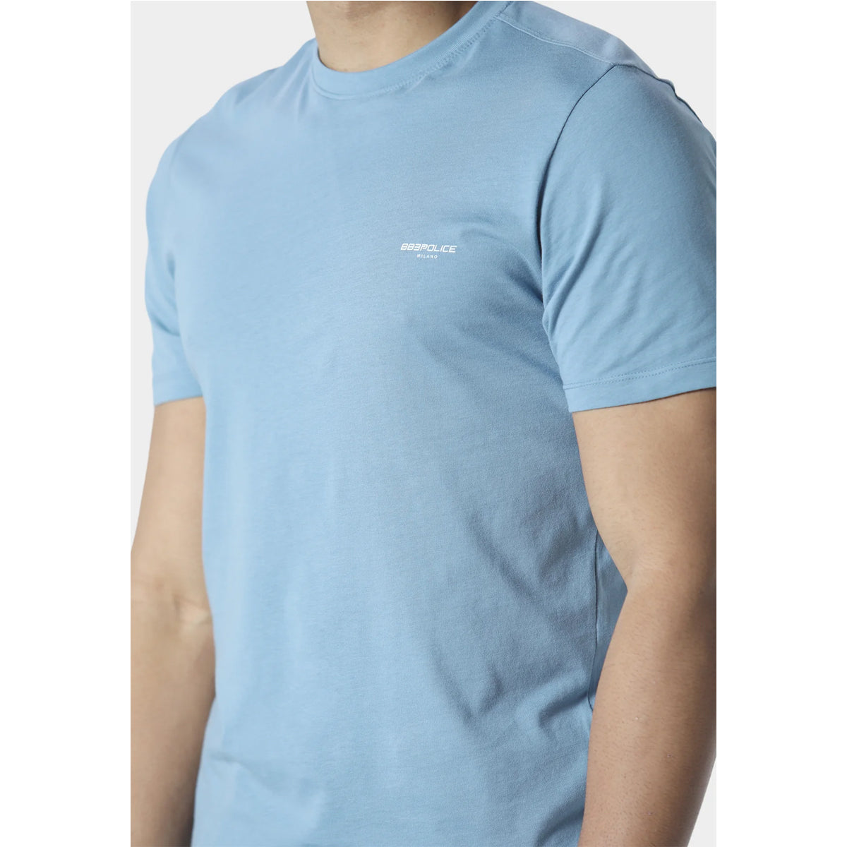 883 POLICE ICAS T-SHIRT SOFT CHAMBRAY