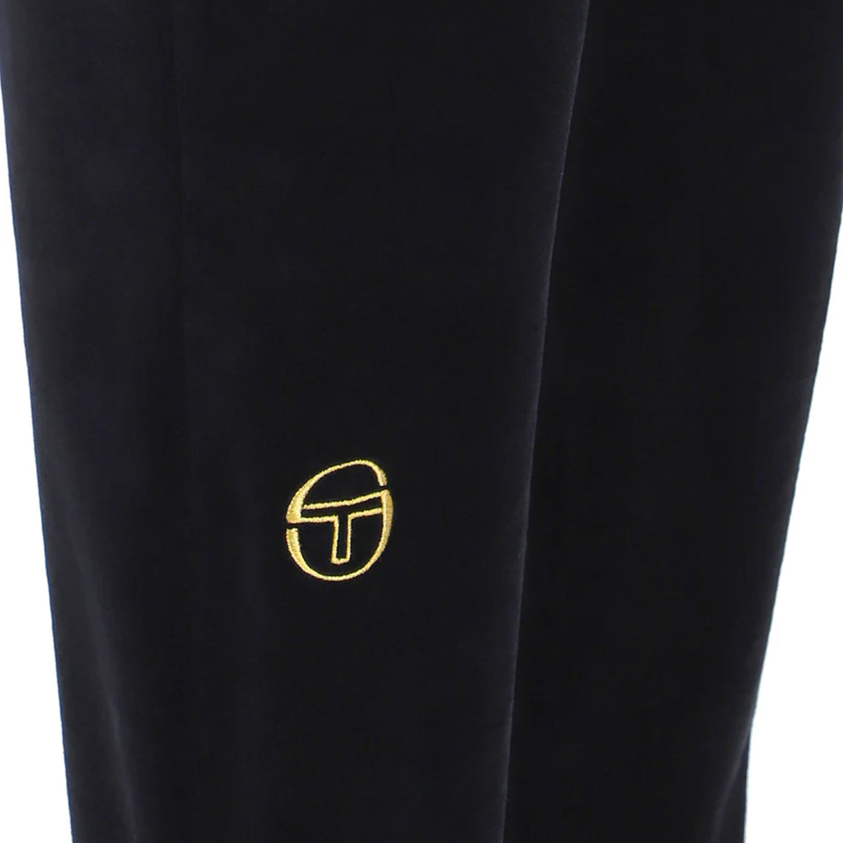 SERGIO TACCHINI COURT VELOUR BLACK BOTTOM JOGGERS
