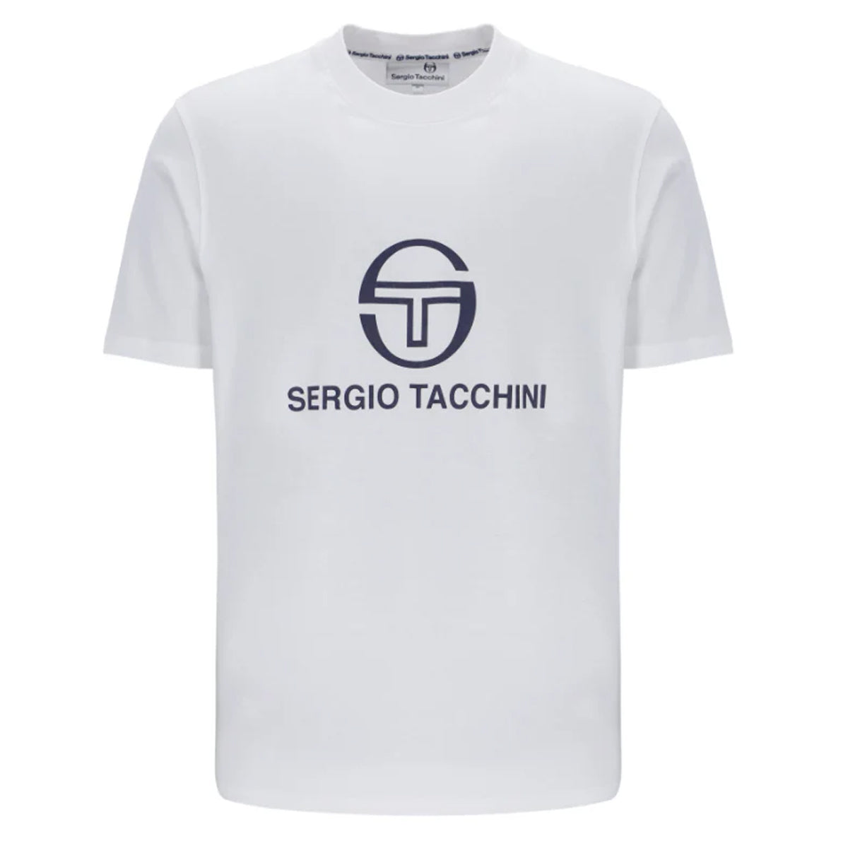 SERGIO TACCHINI BARI CREW NECK WHITE T-SHIRT