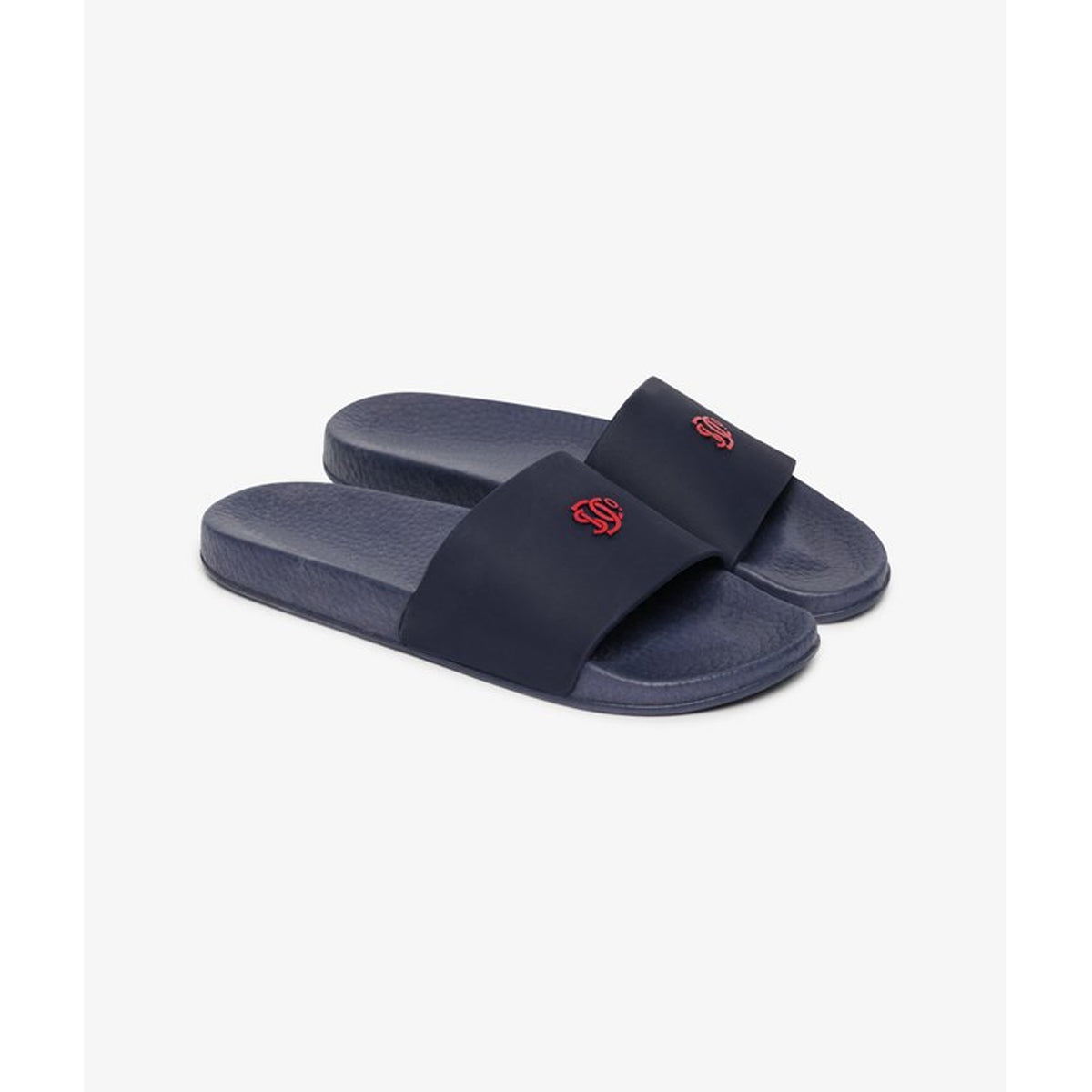 SUPERDRY SD & CO POOL SLIDE NAVY/RED KDN MF310281A
