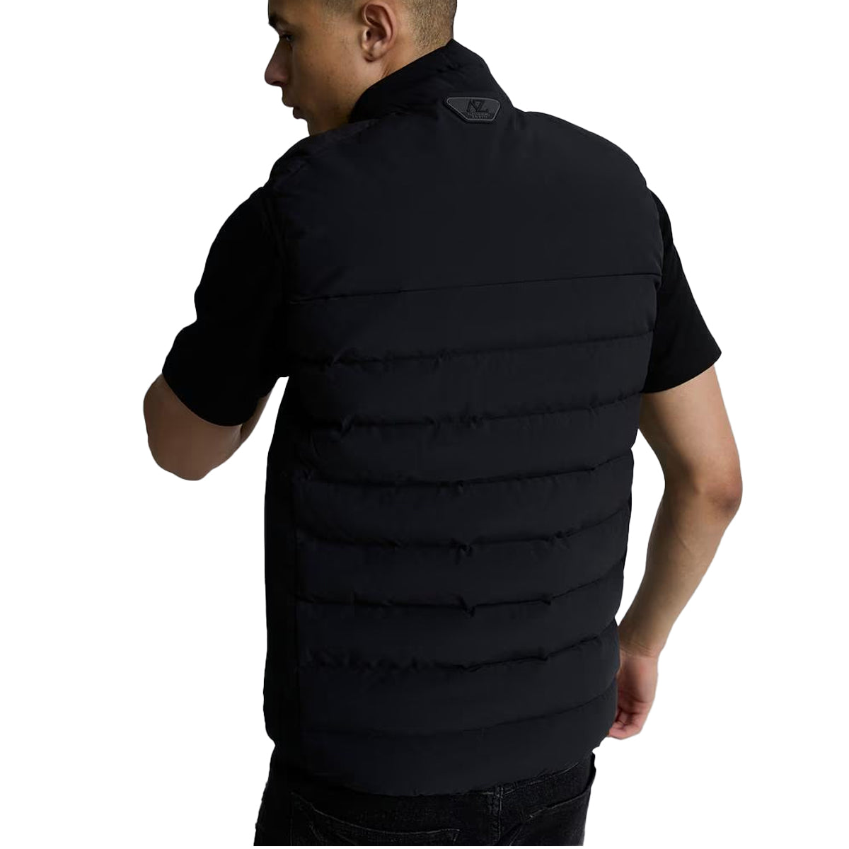 ALESSANDRO ZAVETTI MASSO PADDED GILET BLACK