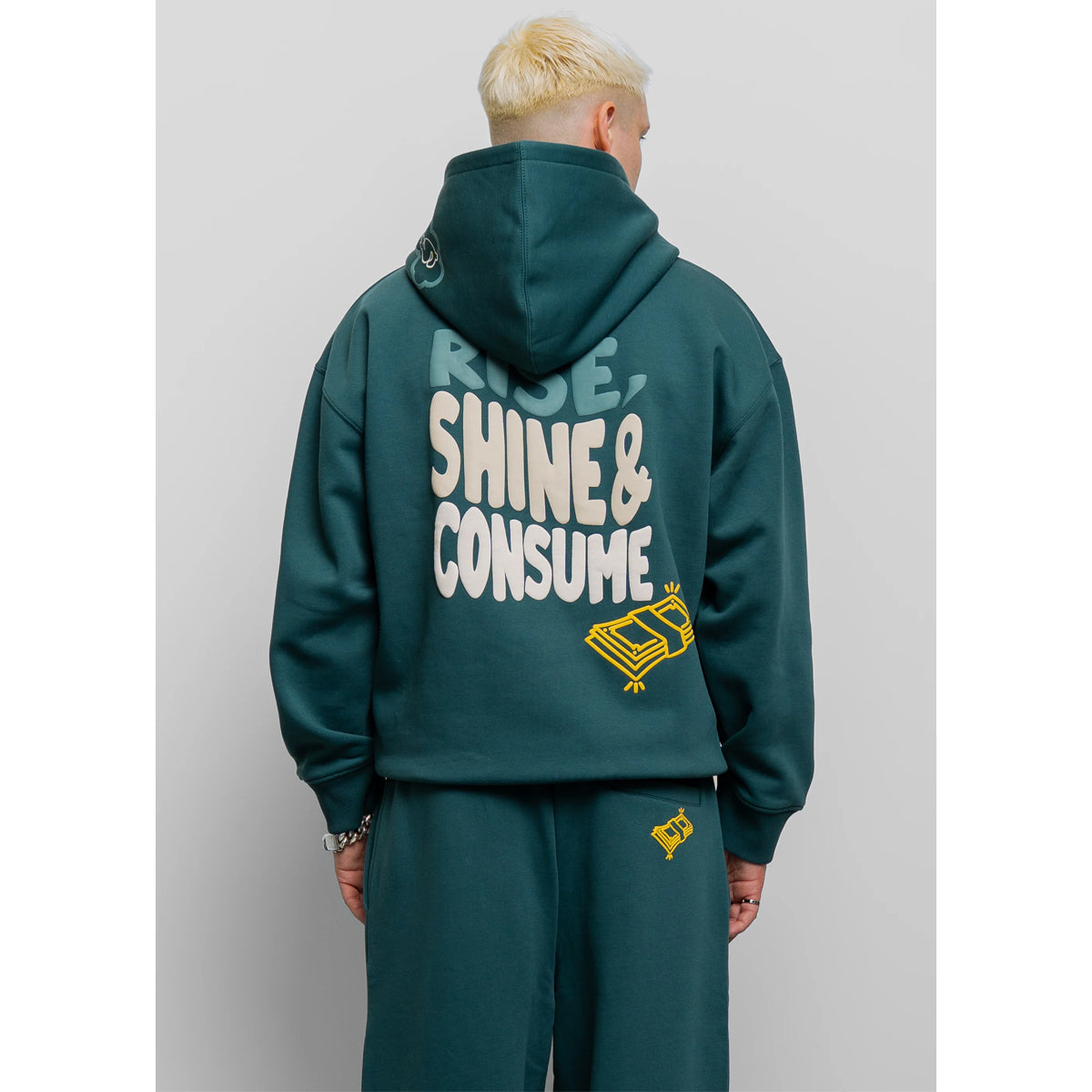 FRESH FLAVOURS RISE HOODY EDEN GREEN