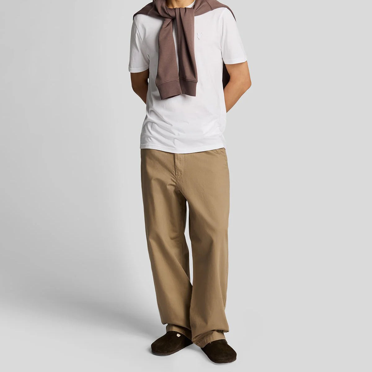 LYLE & SCOTT SUPERFINE T-SHIRT TS2255TONT  WHITE