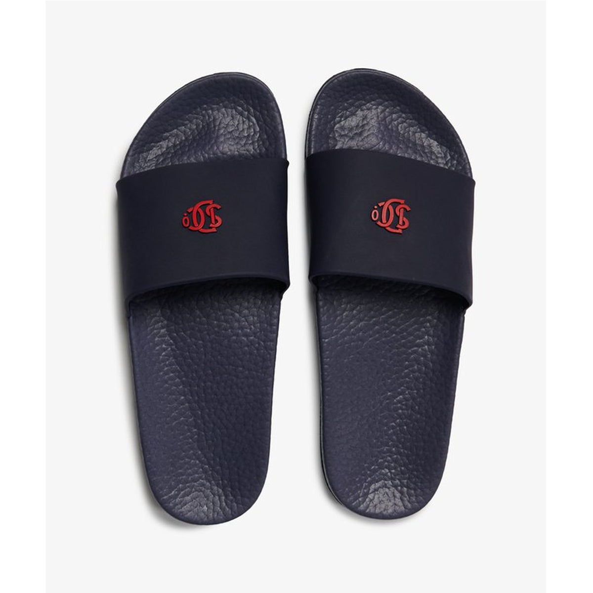 SUPERDRY SD & CO POOL SLIDE NAVY/RED KDN MF310281A