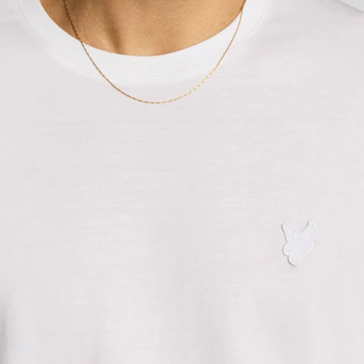 LYLE & SCOTT SUPERFINE T-SHIRT TS2255TONT  WHITE