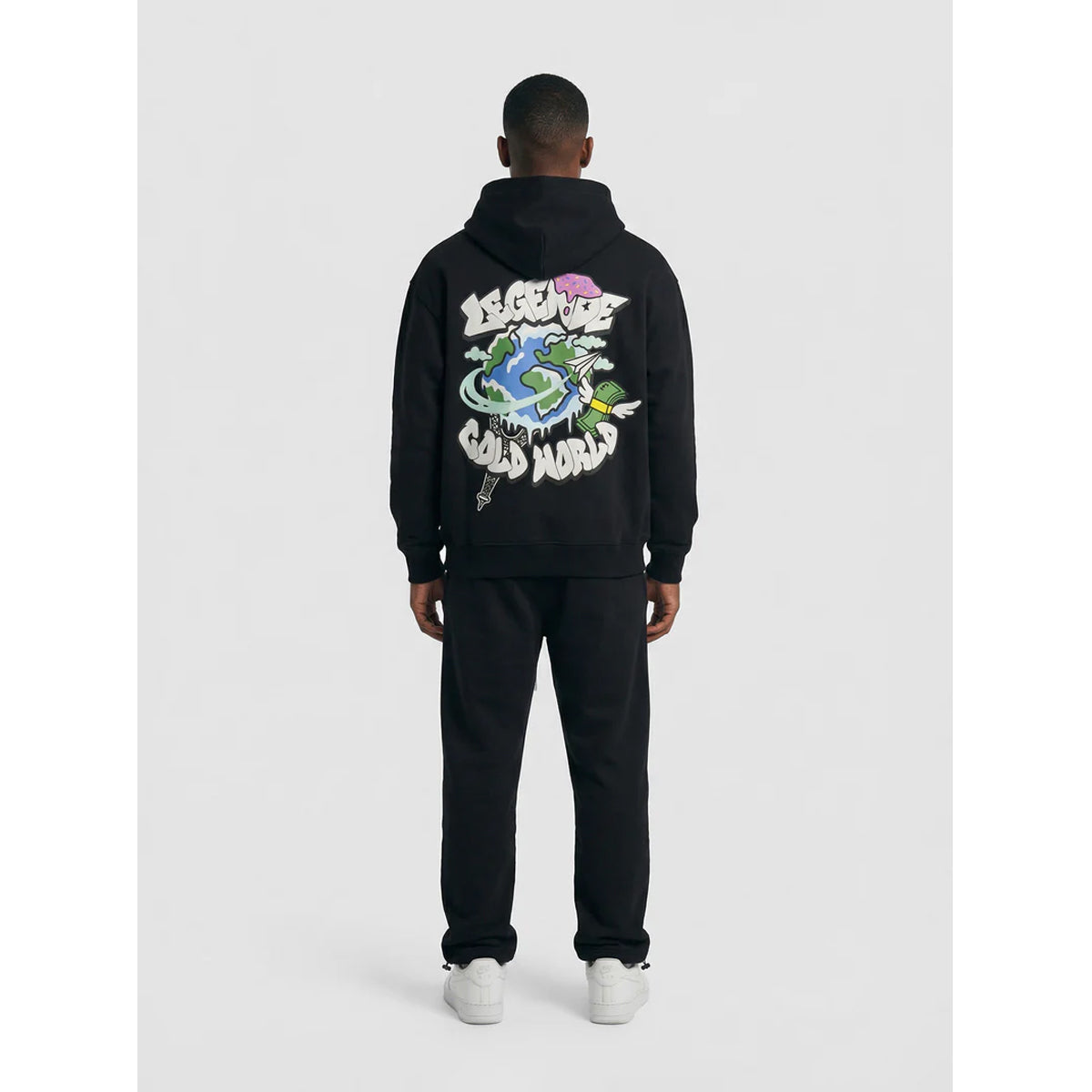 LEGENDE PARIS COLD WORLD JOGGERS BLACK