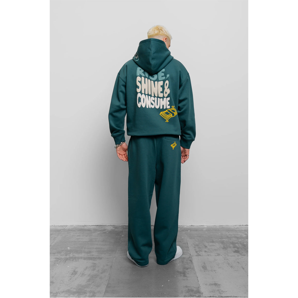 FRESH FLAVOURS RISE HOODY EDEN GREEN