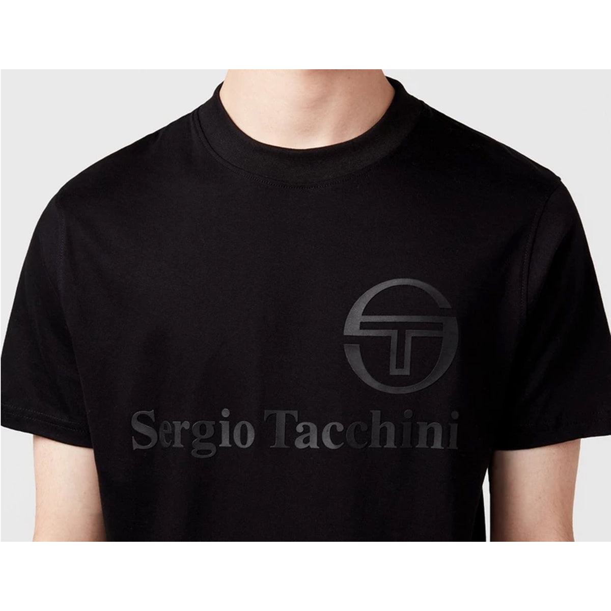 SERGIO TACCHINI LAZIO T-SHIRT BLACK