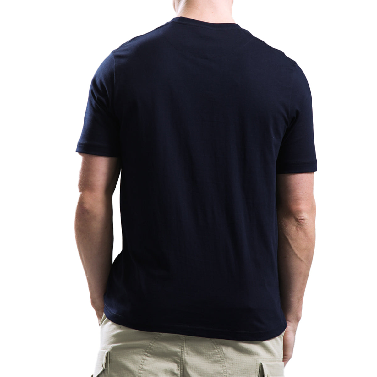 MARSHALL ARTIST SEAFIELD LOGO T-SHIRT NAVY