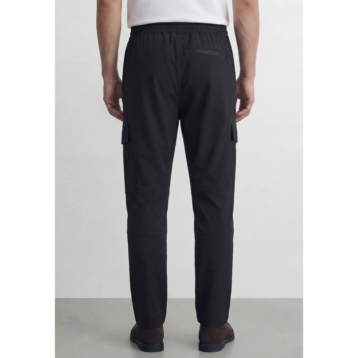 883 POLICE ACCORD BLACK CARGO PANTS
