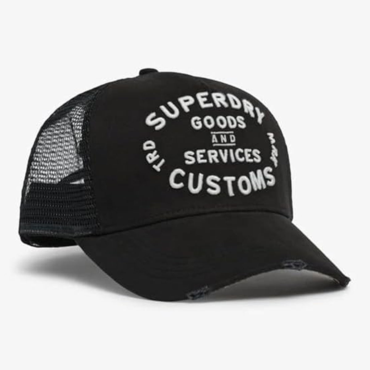 SUPERDRY MESH TRUCKER CAP BLACK/BLACK 16A