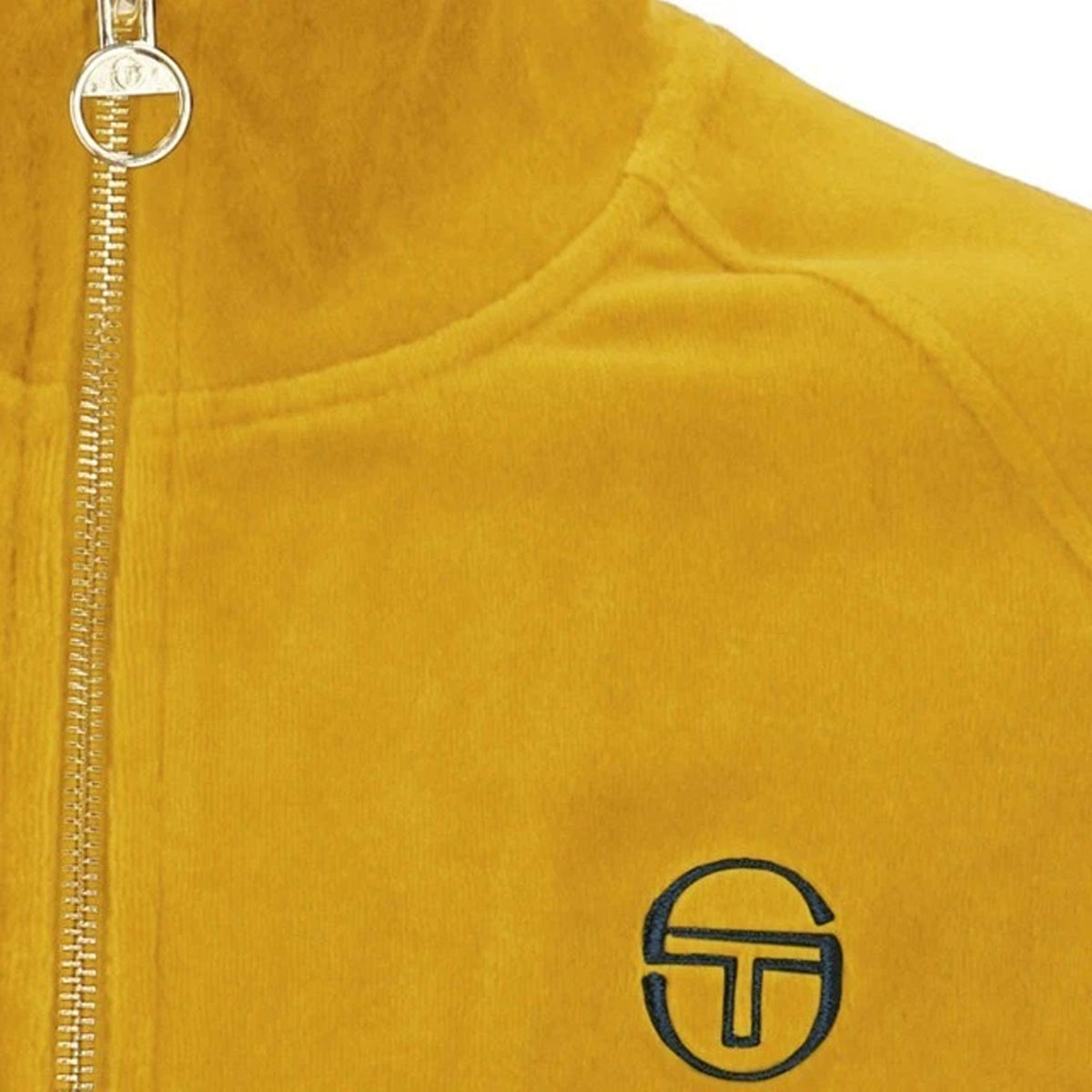 COURT VELOUR ARROWWOOD YELLOW TRACK TOP