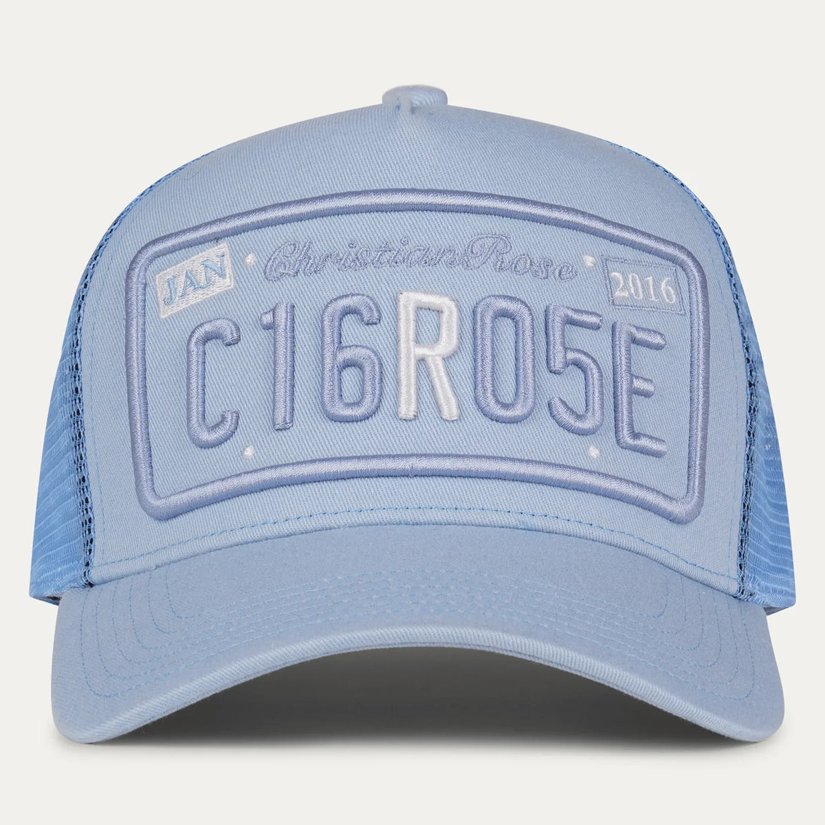 CHRISTIAN ROSE R TWO TONE SKY BLUE