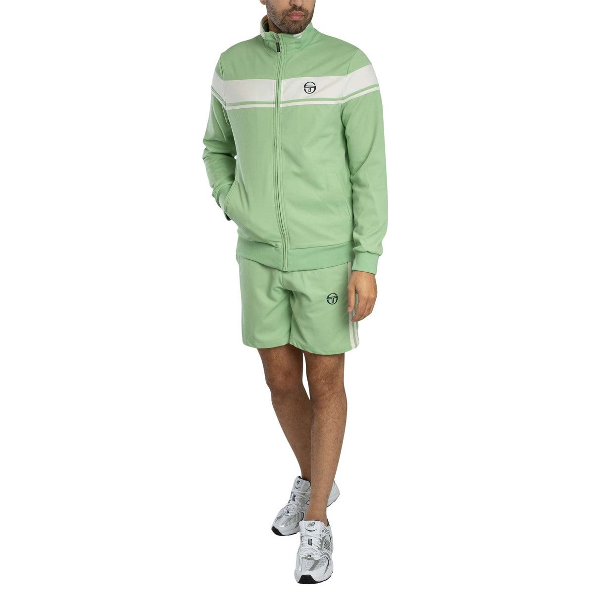 SERGIO TACCHINI PIETRAPERTOSA SHORTS QUIET GREEN/GARDENIA