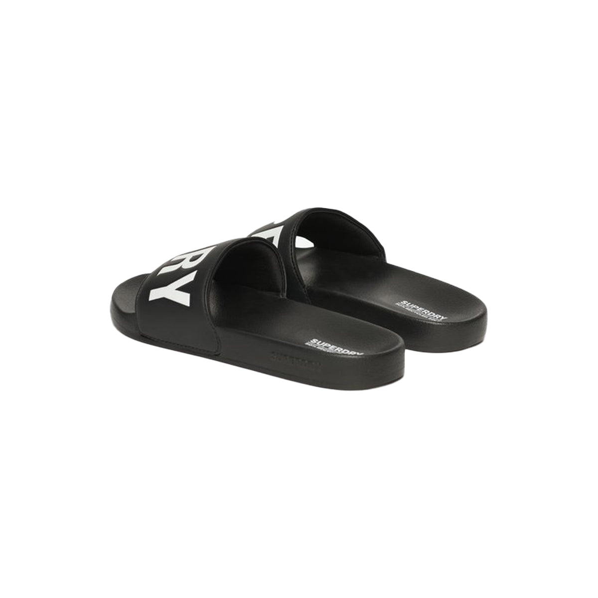 SUPERDRY POOL SLIDE BLACK/OPTIC 33B MF310291A