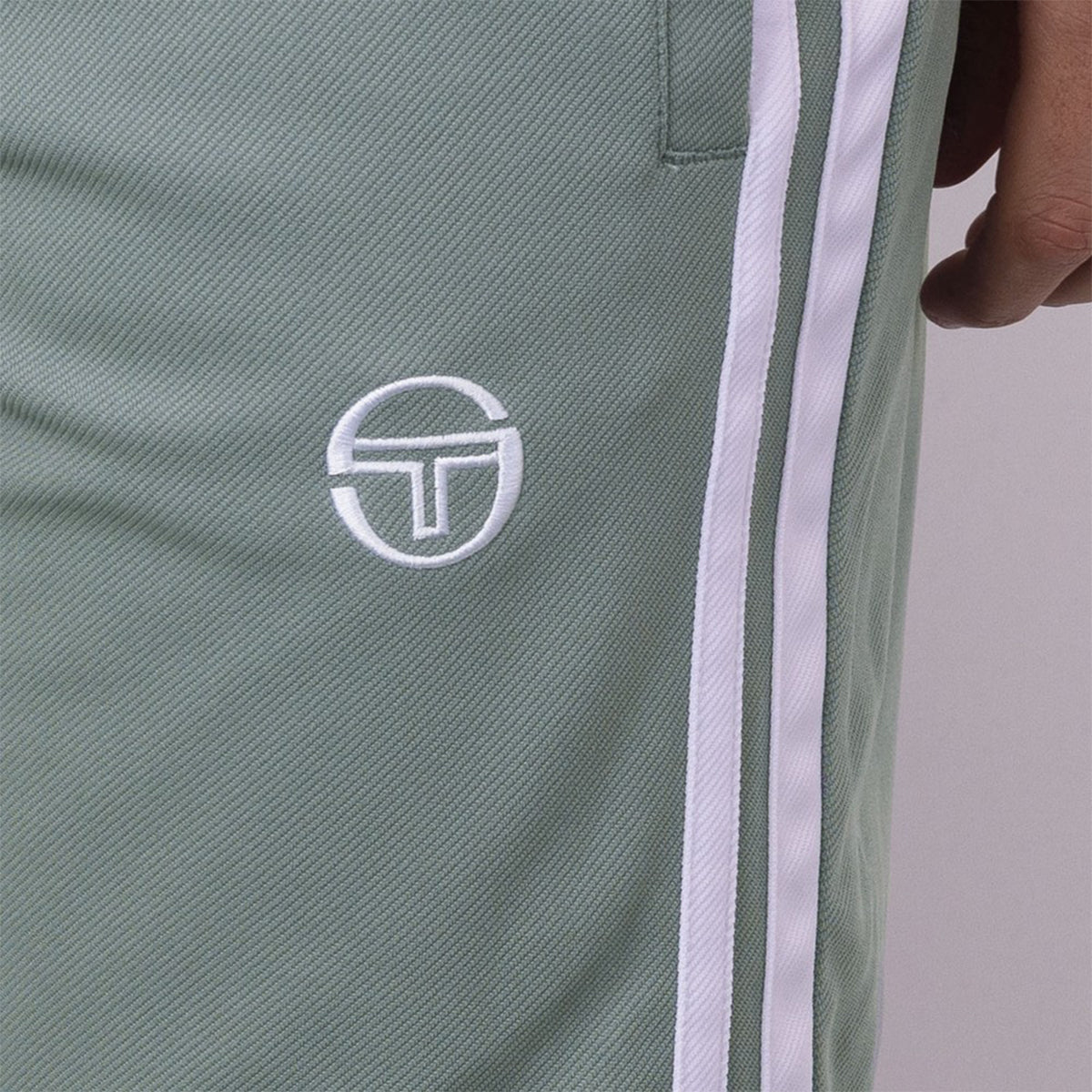 SERGIO TACCHINI PIETRAPERTOSA SHORTS LEAD GREY/WHITE
