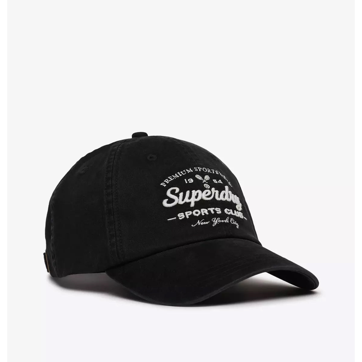 SUPERDRY VINTAGE CLUB BASEBALL CAP VINTAGE BLACK 06A