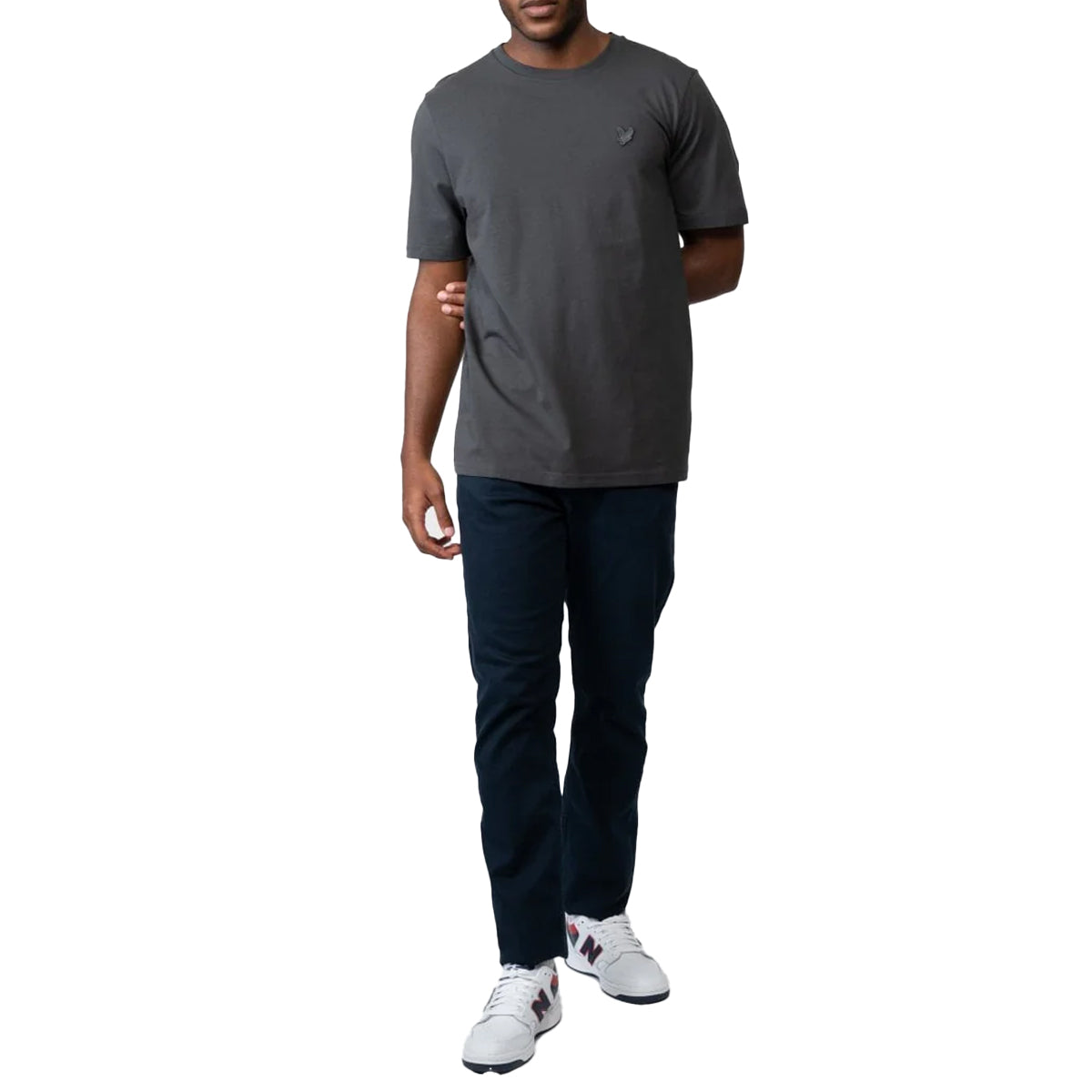 LYLE & SCOTT SUPERFINE T-SHIRT TS2255TONT  GUNMETAL