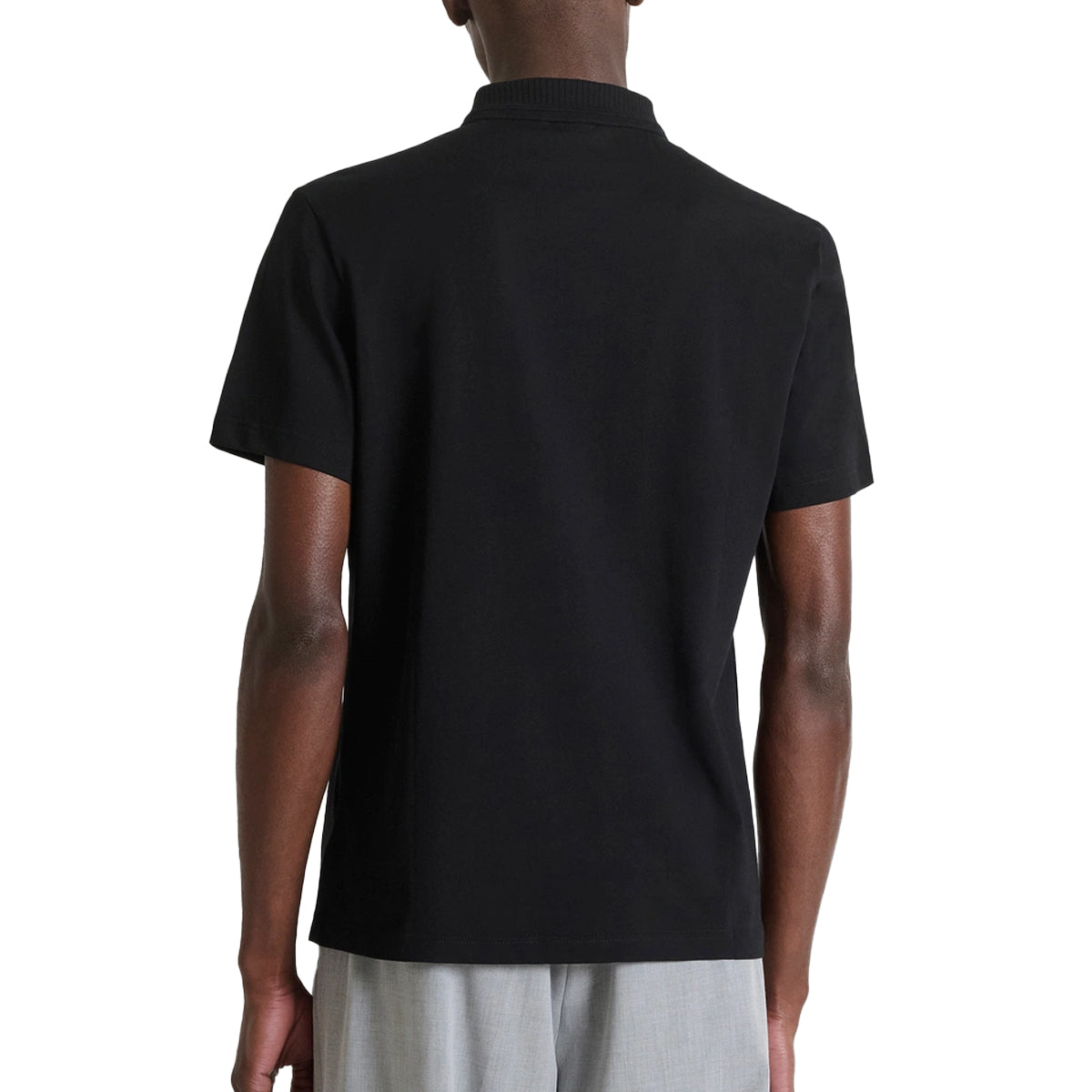 ANTONY MORATO JERSEY POLO BLACK MMKS02610