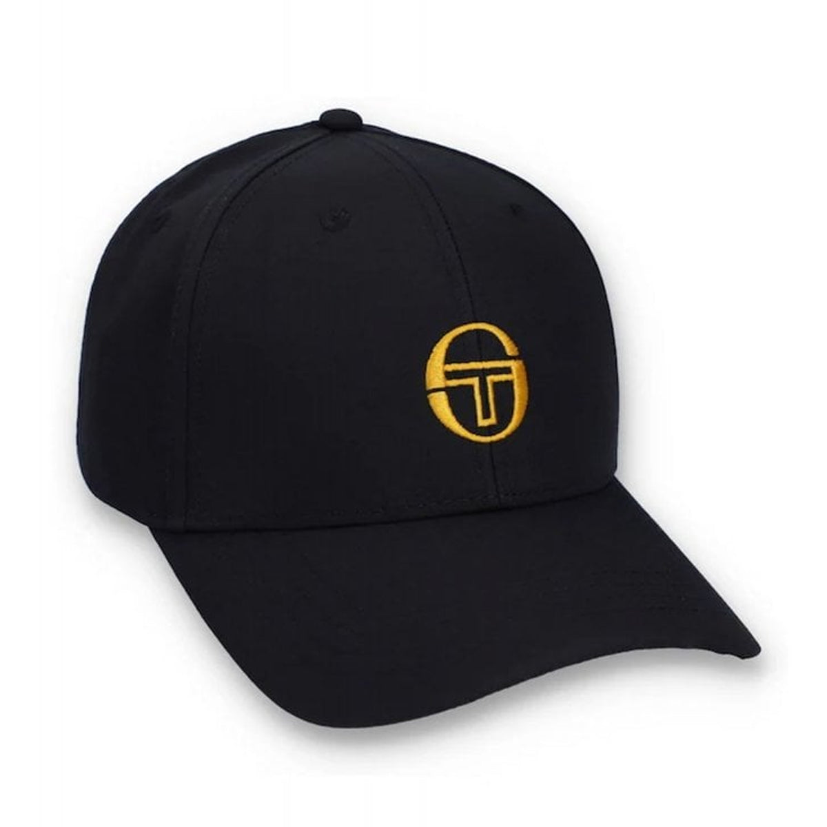 SERGIO TACCHINI NYLON CLASIC BASEBALL CAP - BLACK/GOLD
