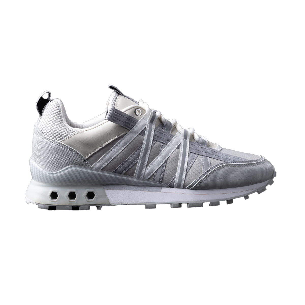 FEARIA HEX-TECH CREAM/REFLECTIVE SILVER TRAINERS CC261050