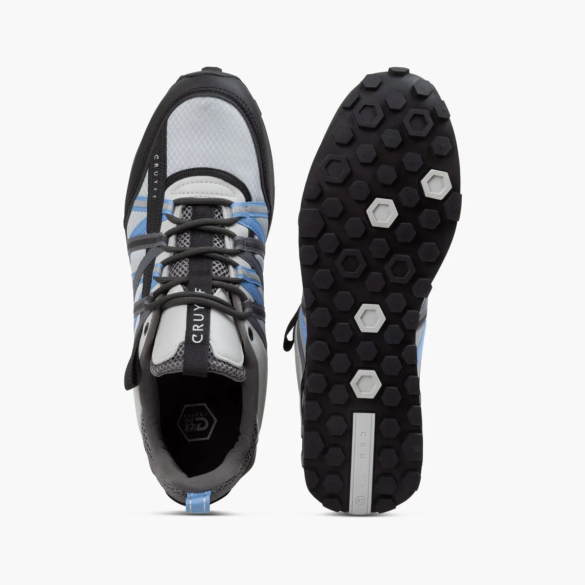 FEARIA HEX-TECH LIGHT GREY/MID GREY TRAINERS CC261050