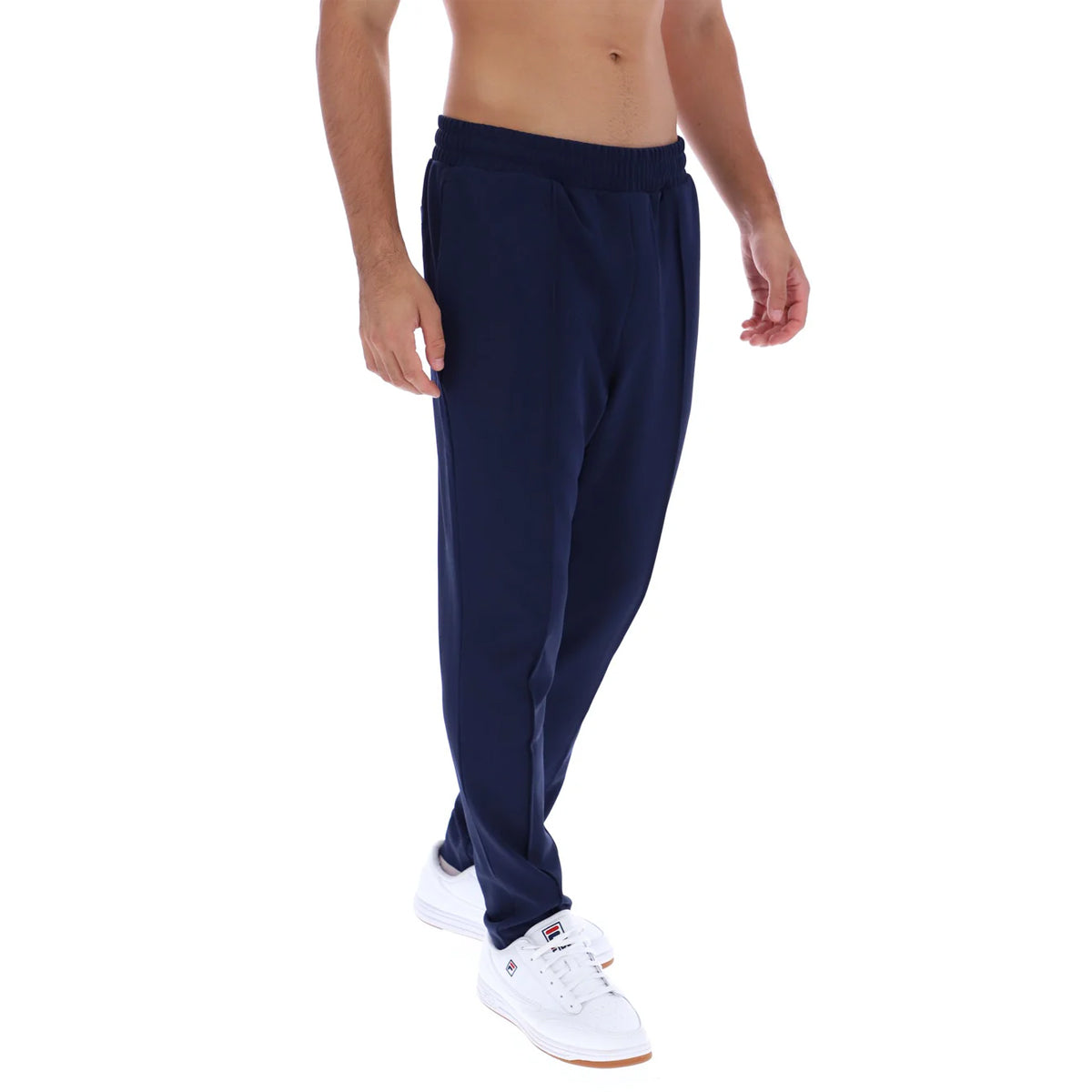 FILA MOLVENO PIN TUCK TRACK PANT NAVY