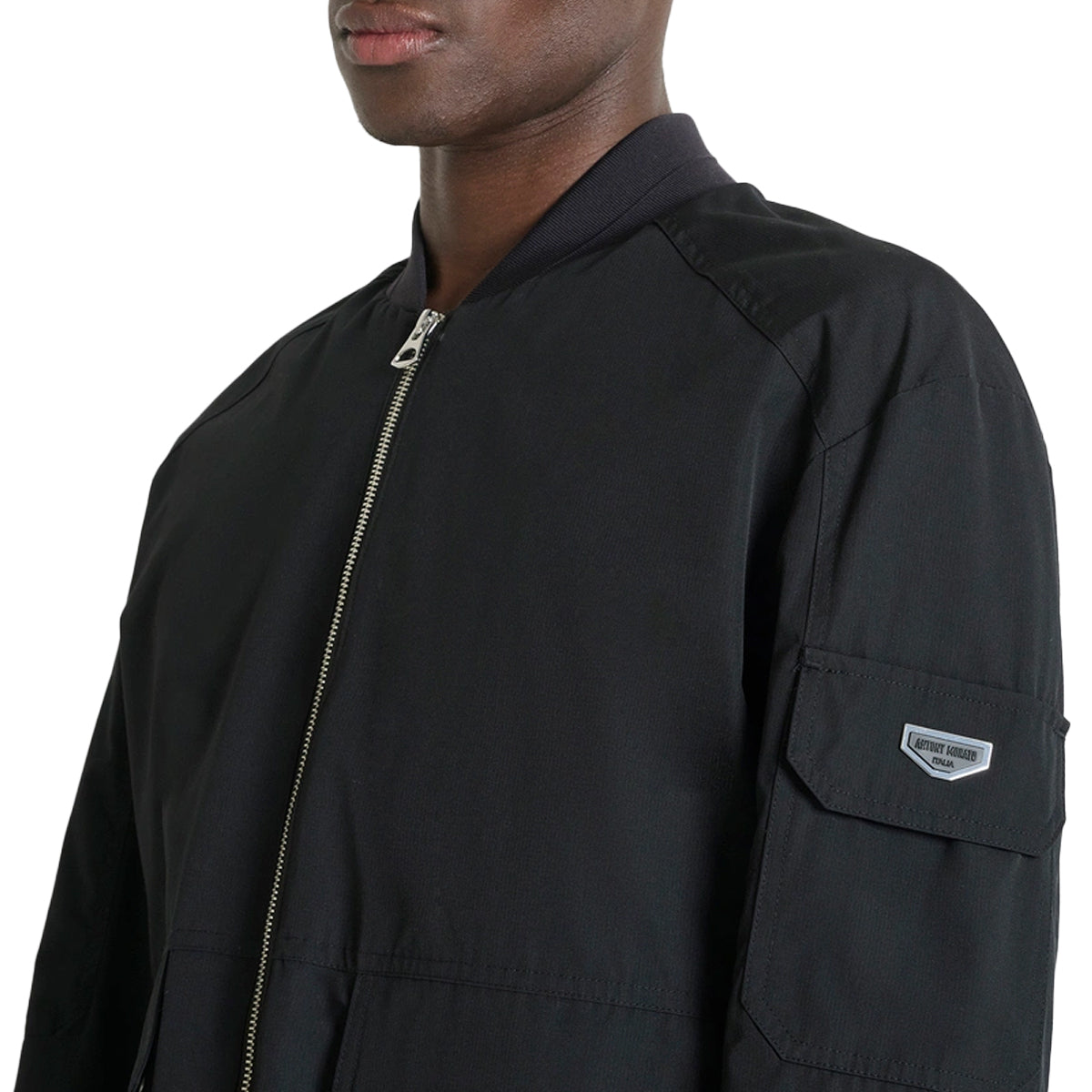 ANTONY MORATO BOMBER JACKET BLACK MMCO00977