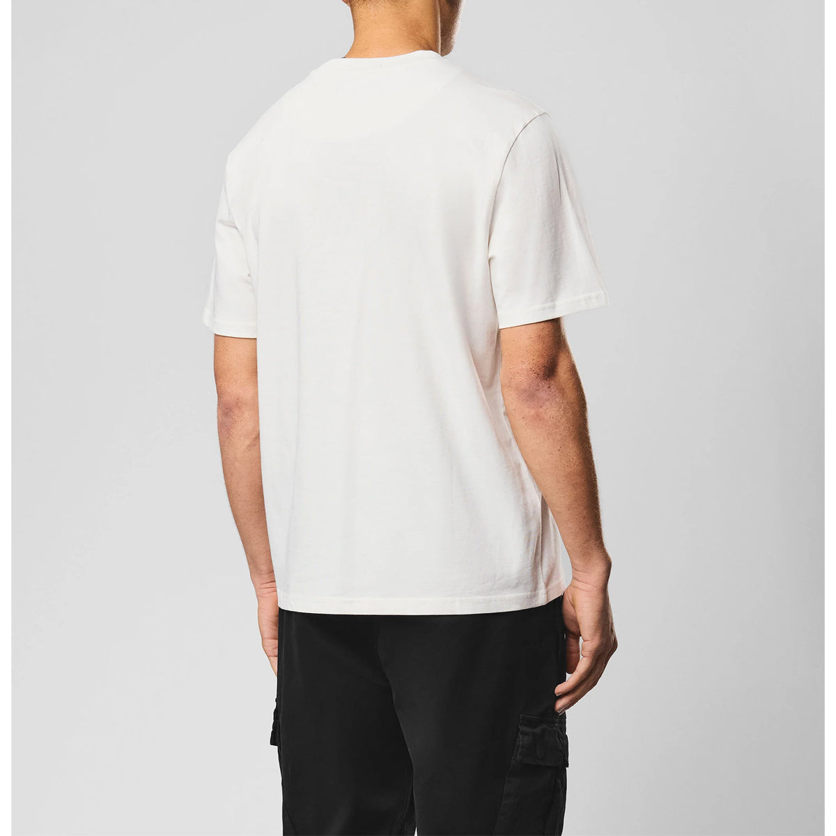 WEEKEND OFFENDER MILLERGROVE T-SHIRT GHOST/BLACK FOREST